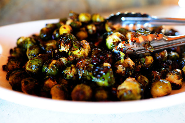 Tom's Balsamic Brussels Sprouts with Cranberries