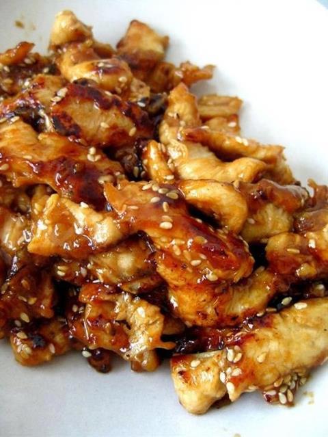 Tom's Crock Pot Sesame Chicken