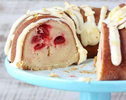 Tom's Cherry Almond Bundt Cake