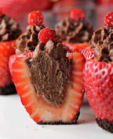 Tom's Chocolate Stuffed Strawberries