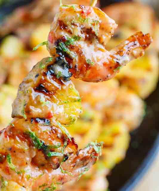 Tom's Sweet Chili Coconut Pineapple Shrimp