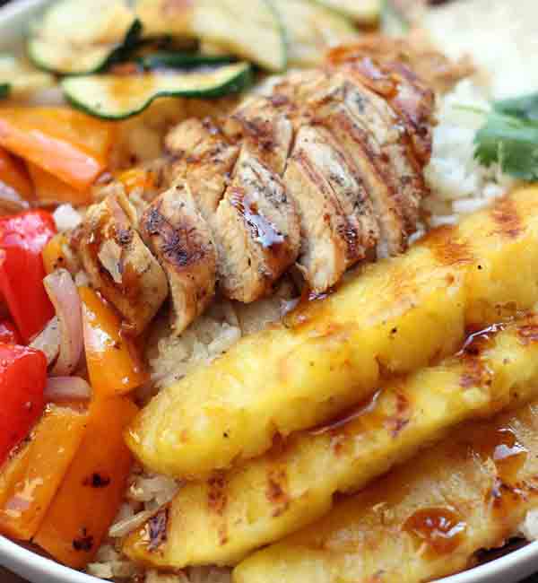 Tom's Grilled Hawaiian Chicken Teriyaki