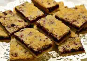 Tom's Huckleberry Bars