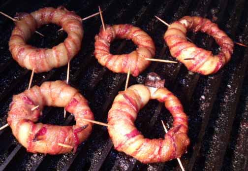 Tom's Bacon Ring Burgers