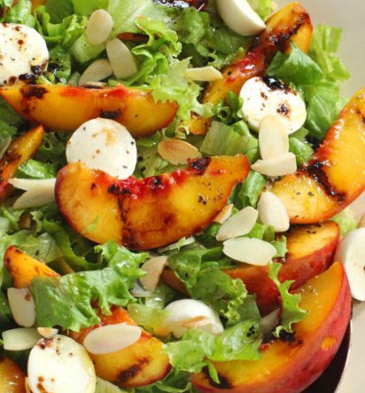 Tom's Strawberry Peach Salad