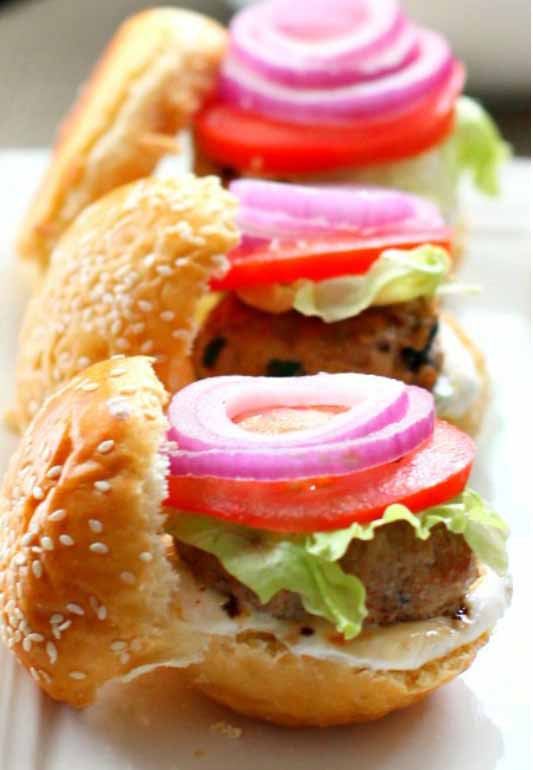 Tom's Tandoori Turkey Sliders