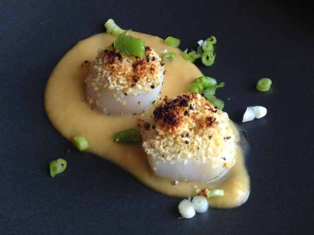 Tom's Apple Onion Scallops