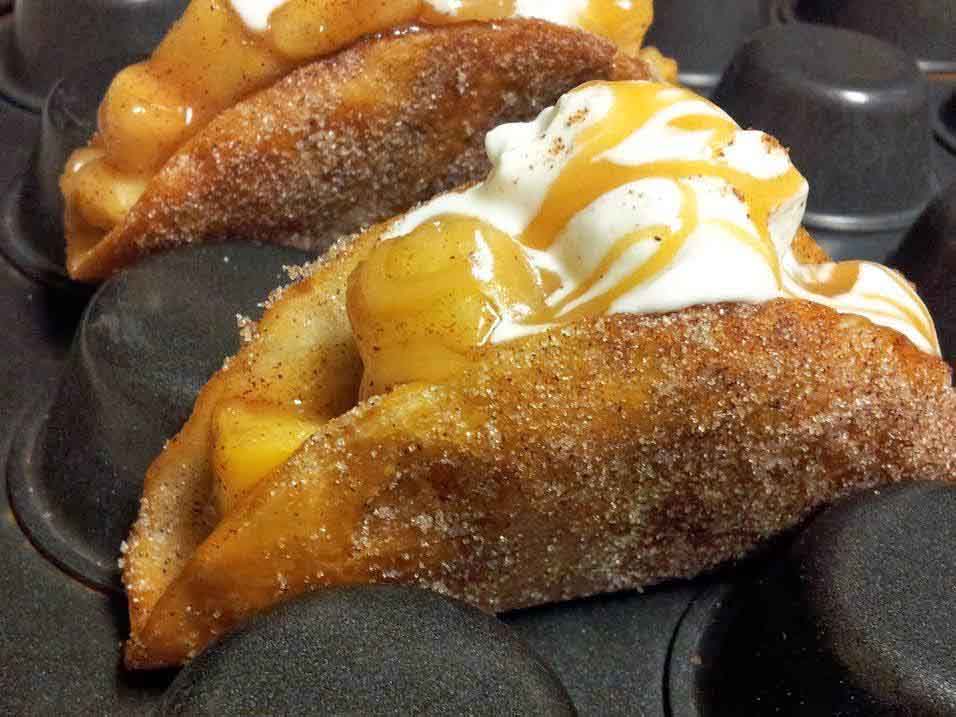 Tom's Apple Pie Tacos