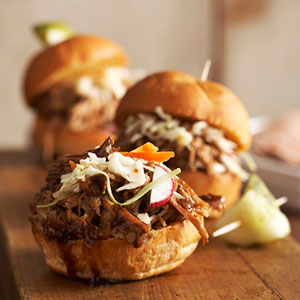 Tom's Balsamic and Honey Pork Sliders