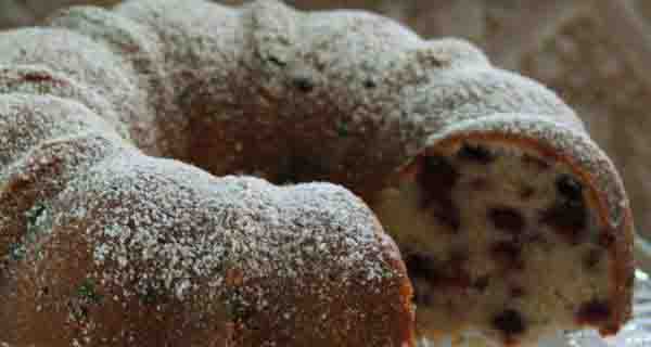 Tom's Huckleberry Bundt Cake