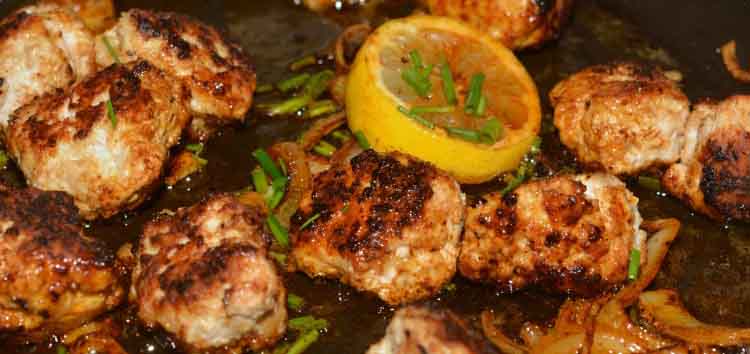 Tom's Lemon Chicken Meatballs