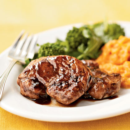 Tom's Maple Balsamic Glazed Pork Medallions