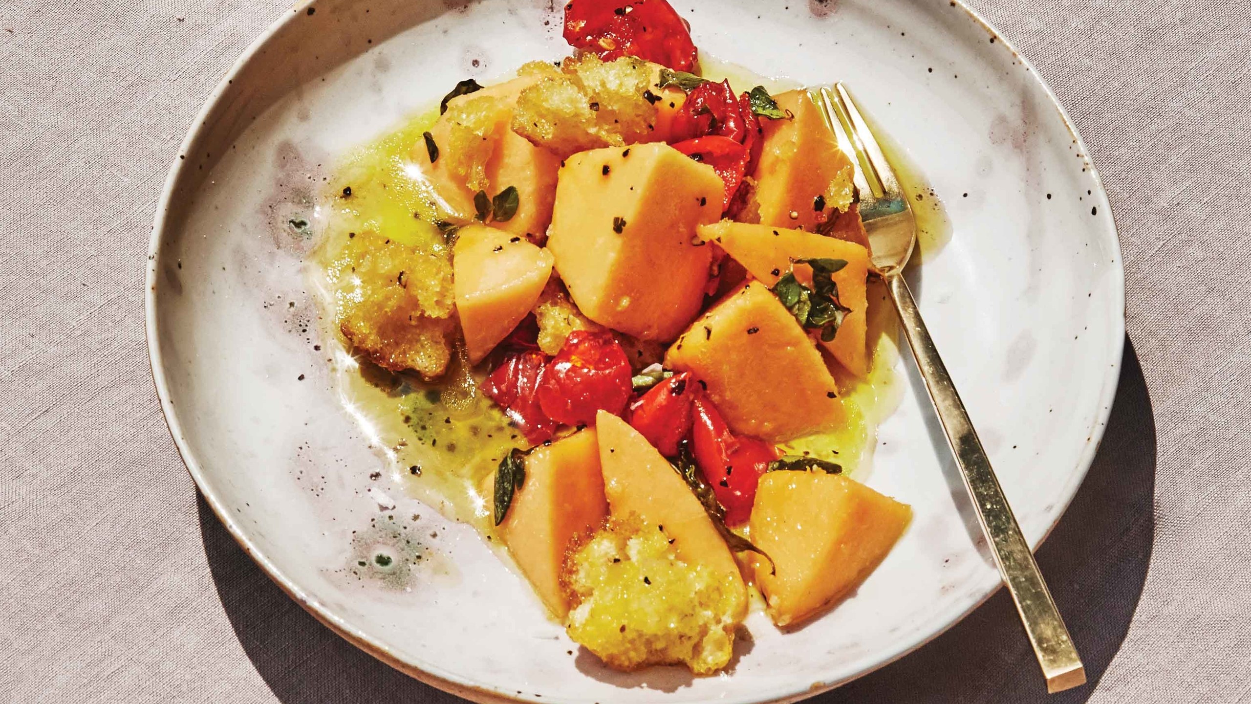 Melon Panzanella