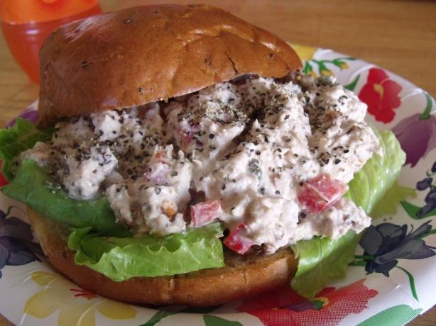 Mediterranean Tuna Sandwich