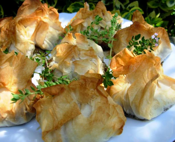 Goat Cheese Wrapped in Phyllo