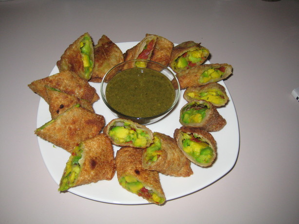 Tom's Avocado Egg Rolls