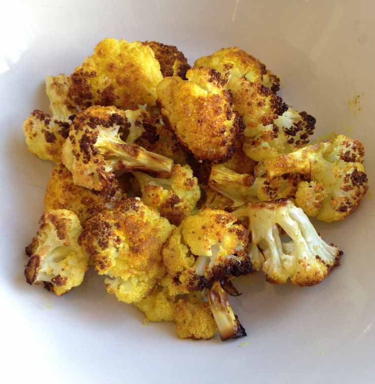 Tom's Spicey Popcorn Cauliflower