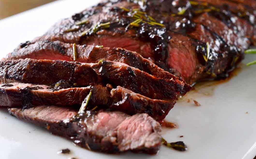 Tom's Rosemary Balsamic Skirt Steak