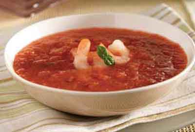 Tom's Shrimp Gazpacho