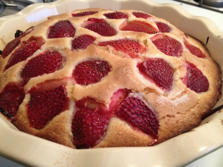 Celia's Strawberry Lemon Cake