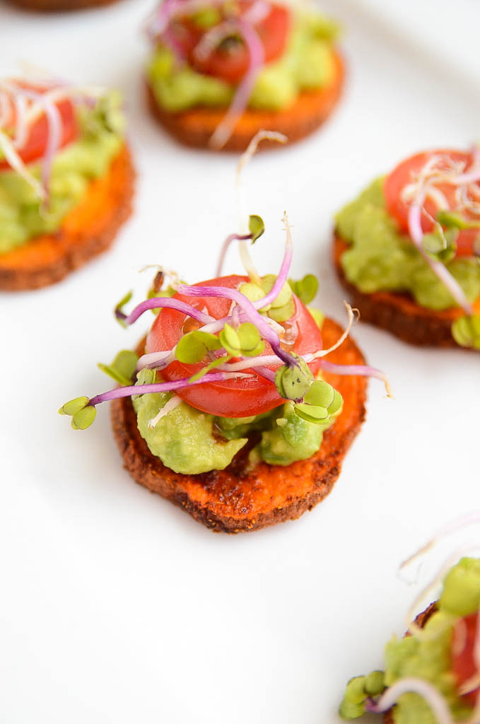 Tom's Sweet Potato - Avocado Bites