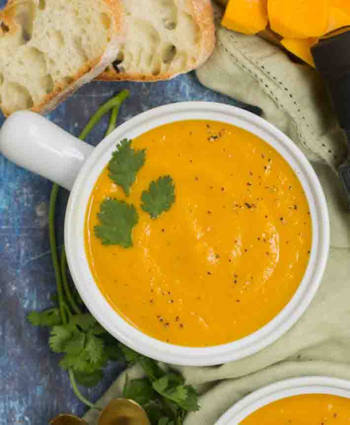 Thai Chili Pepper Butternut Squash Soup