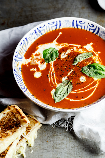 Tom's Roasted Tomato Soup & Ultimate Cheese Sandwich